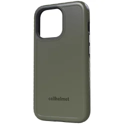 cellhelmet Fortitude Series Phone Case for iPhone 13, Olive Drab Green (C-Fort-i6.1-2021-ODB)