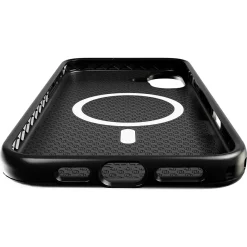 cellhelmet Fortitude Series MagSafe Phone Case for iPhone 16 Plus, Shock Absorbing, Onyx Black (CF-105-BLK)