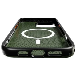 cellhelmet Fortitude Series MagSafe Phone Case for iPhone 16 Pro Max, Shock Absorbing, Mossy Oak Bottom Lands (CF-107-MO)