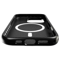 cellhelmet Fortitude Series MagSafe Phone Case for iPhone 16 Pro, Shock Absorbing, Onyx Black (CF-106-BLK)