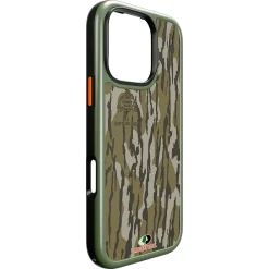 cellhelmet Fortitude Series MagSafe Phone Case for iPhone 16 Pro, Shock Absorbing, Mossy Oak Bottom Lands (CF-106-MO)