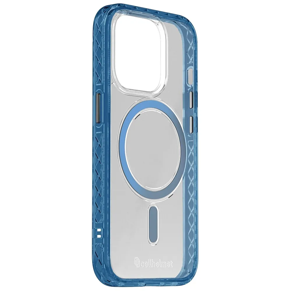 cellhelmet Magnitude Pro Series MagSafe Phone Case for iPhone 14 Pro, Midnight Blue (CHELMGPI1461BL)