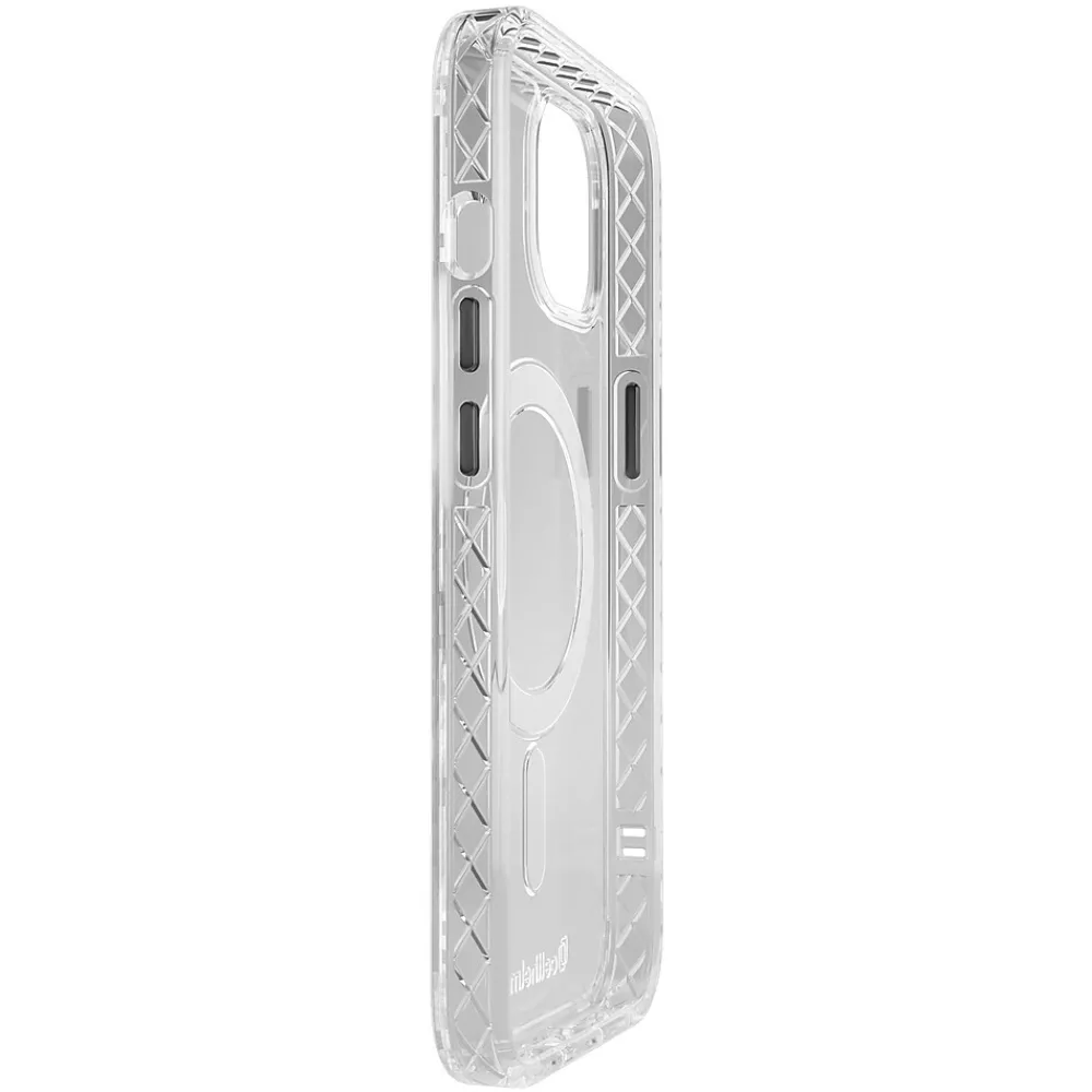 cellhelmet Magnitude Series MagSafe Phone Case for iPhone 14, Crystal Clear (CHELMG1461C)