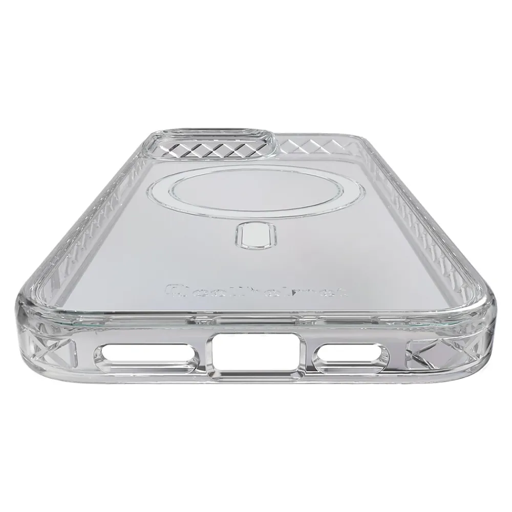 cellhelmet Magnitude Series MagSafe Phone Case for iPhone 15 Pro Max (6.7"), Crystal Clear (C-MAG-i15-6.7PROMAX-CC)