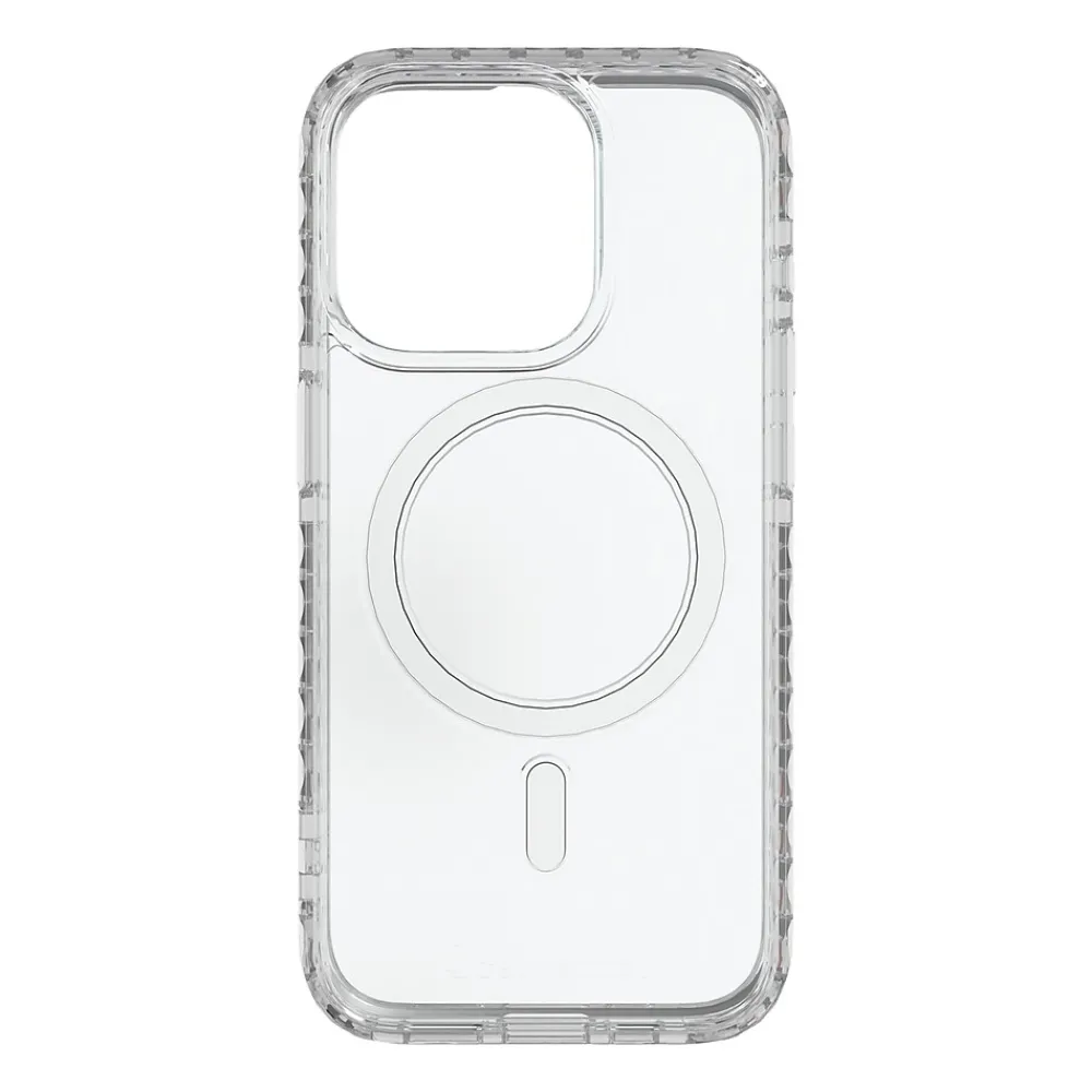 cellhelmet Magnitude Series MagSafe Phone Case for iPhone 15 Pro (6.1"), Crystal Clear (C-MAG-i15-6.1PRO-CC)
