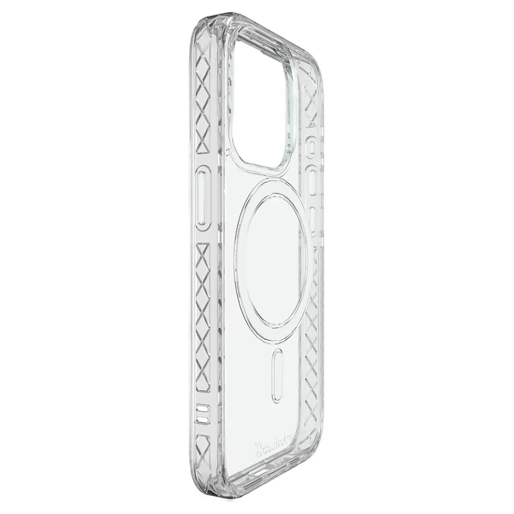 cellhelmet Magnitude Series MagSafe Phone Case for iPhone 15 Pro (6.1"), Crystal Clear (C-MAG-i15-6.1PRO-CC)