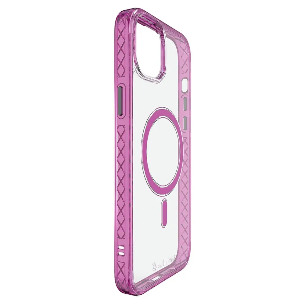 cellhelmet Magnitude Series MagSafe Phone Case for iPhone 15 Plus (6.7"), Vivid Magenta (C-MAG-i15-6.7PLUS-MAG)