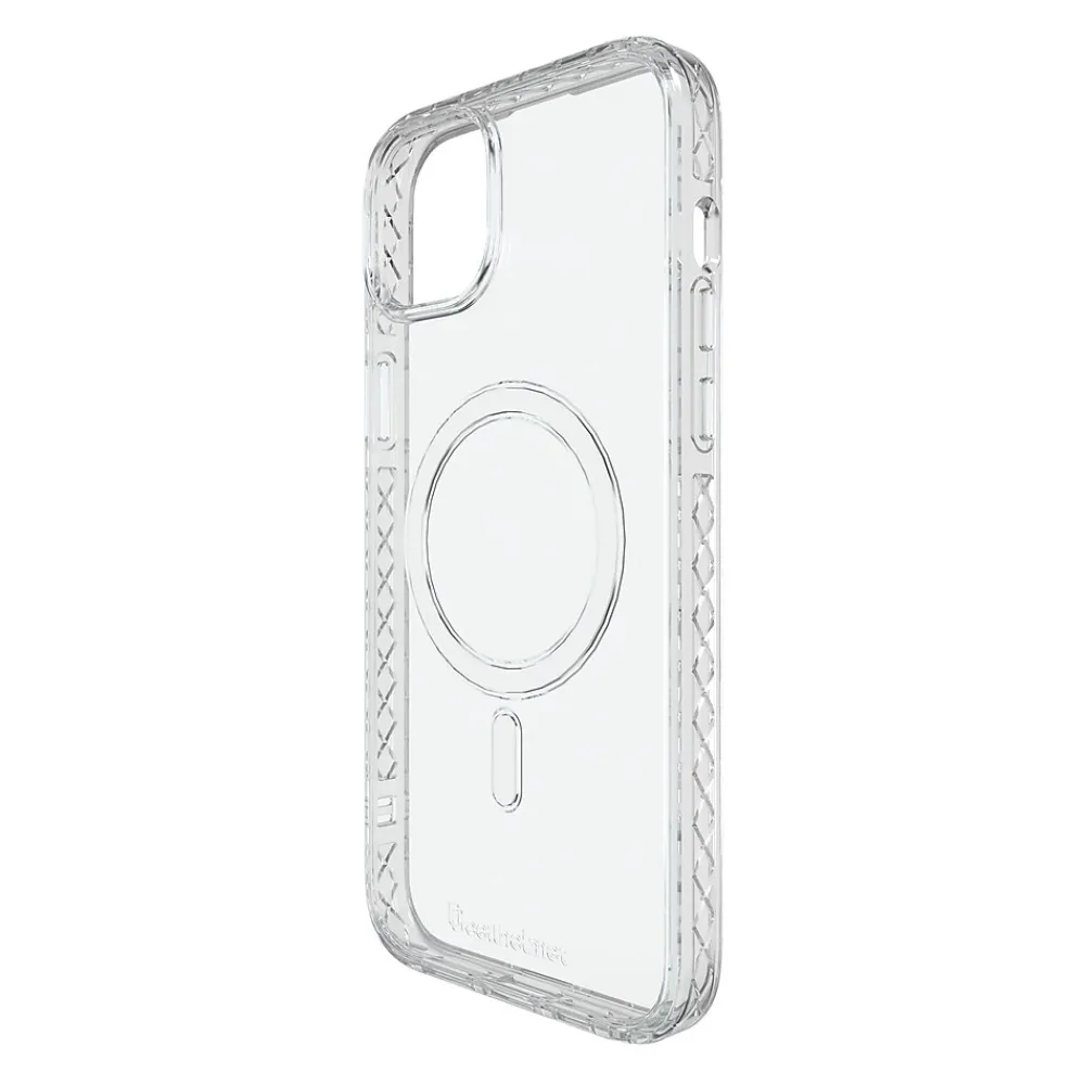 cellhelmet Magnitude Series MagSafe Phone Case for iPhone 15 Plus (6.7"), Crystal Clear (C-MAG-i15-6.7PLUS-CC)