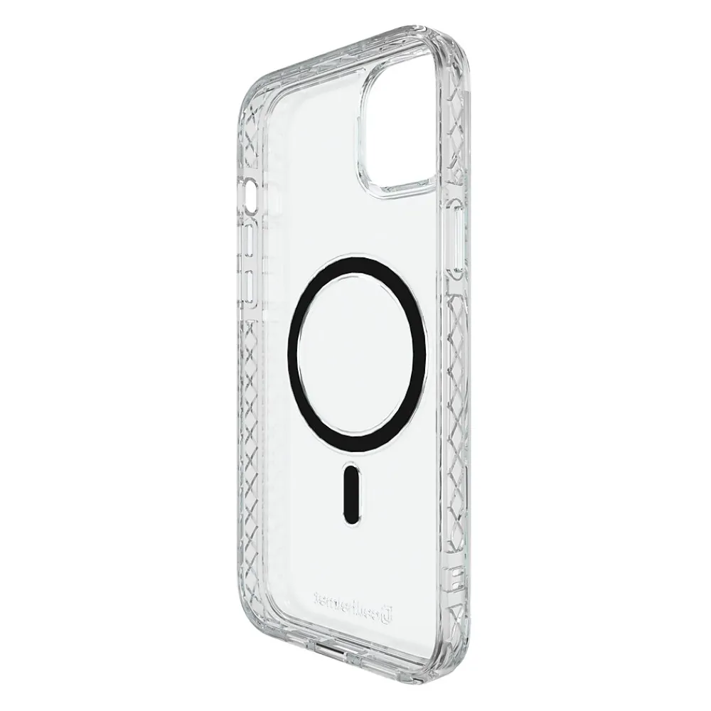 cellhelmet Magnitude Series MagSafe Phone Case for iPhone 15 Plus (6.7"), Crystal Clear (C-MAG-i15-6.7PLUS-CC)