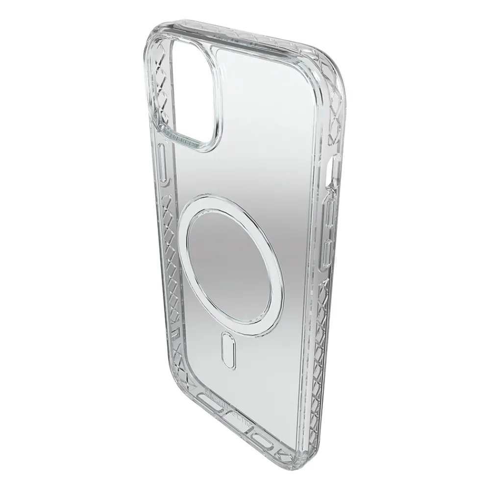cellhelmet Magnitude Series MagSafe Phone Case for iPhone 15 Plus (6.7"), Crystal Clear (C-MAG-i15-6.7PLUS-CC)