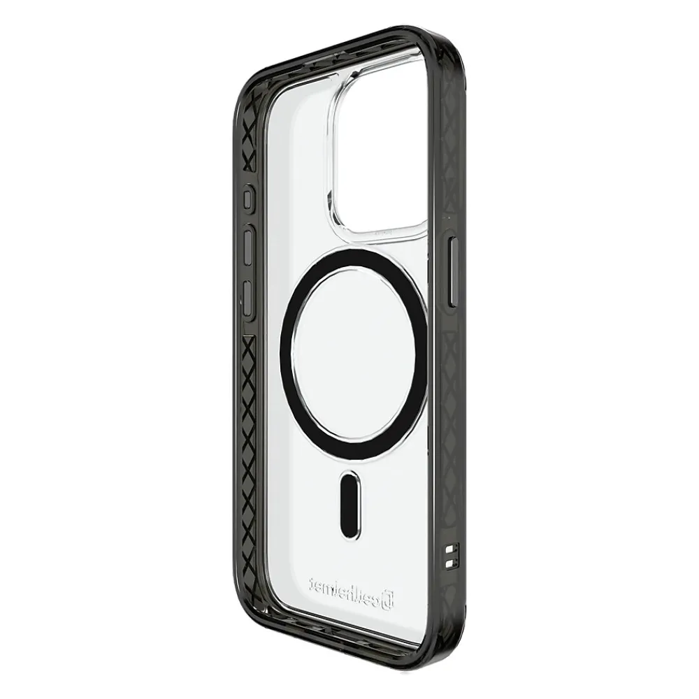 cellhelmet Magnitude Series MagSafe Case for iPhone 15 Pro (6.1"); MagSafe Compatible (Onyx Black), (C-MAG-i15-6.1PRO-OB)