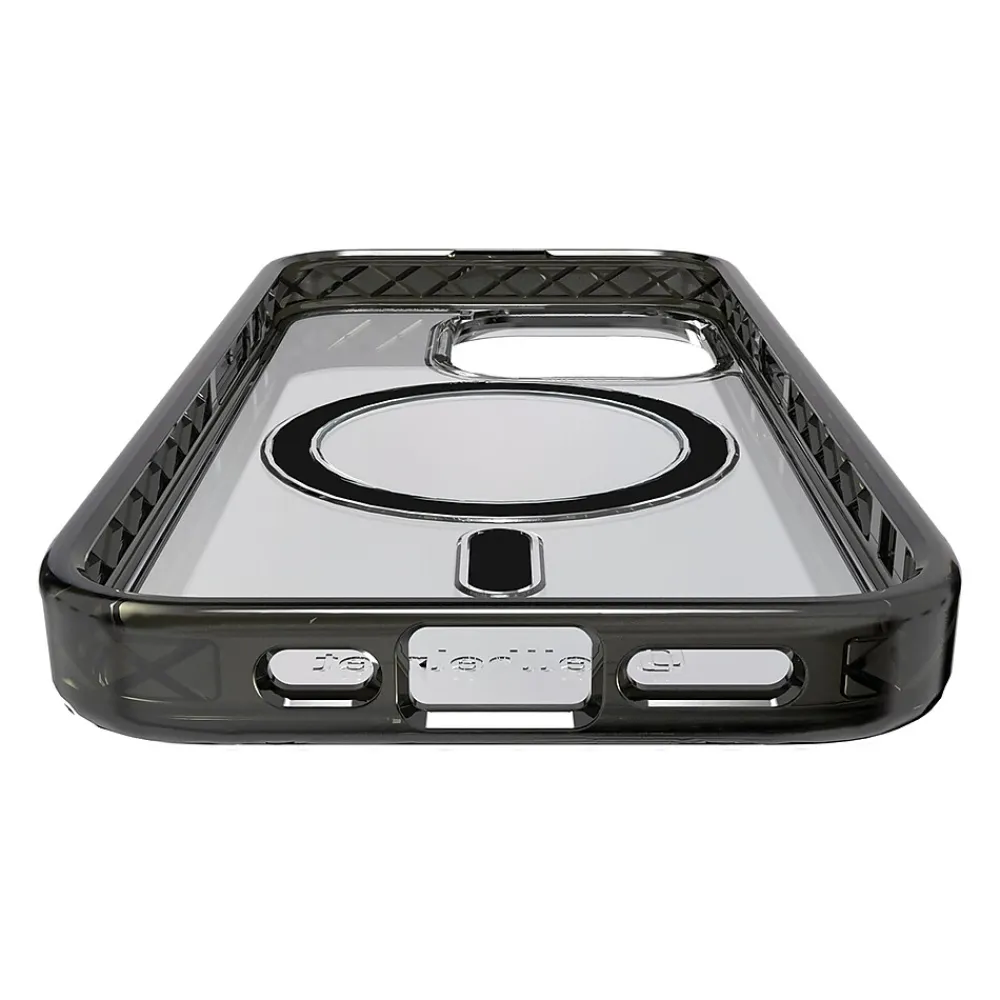 cellhelmet Magnitude Series MagSafe Case for iPhone 15 Pro (6.1"); MagSafe Compatible (Onyx Black), (C-MAG-i15-6.1PRO-OB)