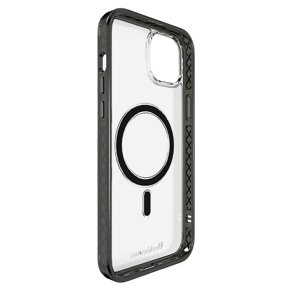 cellhelmet Magnitude Series MagSafe Phone Case for iPhone 15 Plus (6.7"), Onyx Black (C-MAG-i15-6.7PLUS-OB)