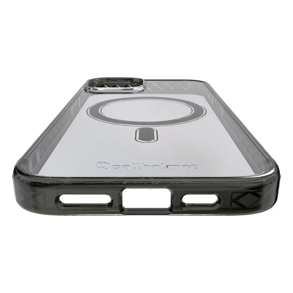 cellhelmet Magnitude Series MagSafe Phone Case for iPhone 15 Plus (6.7"), Onyx Black (C-MAG-i15-6.7PLUS-OB)