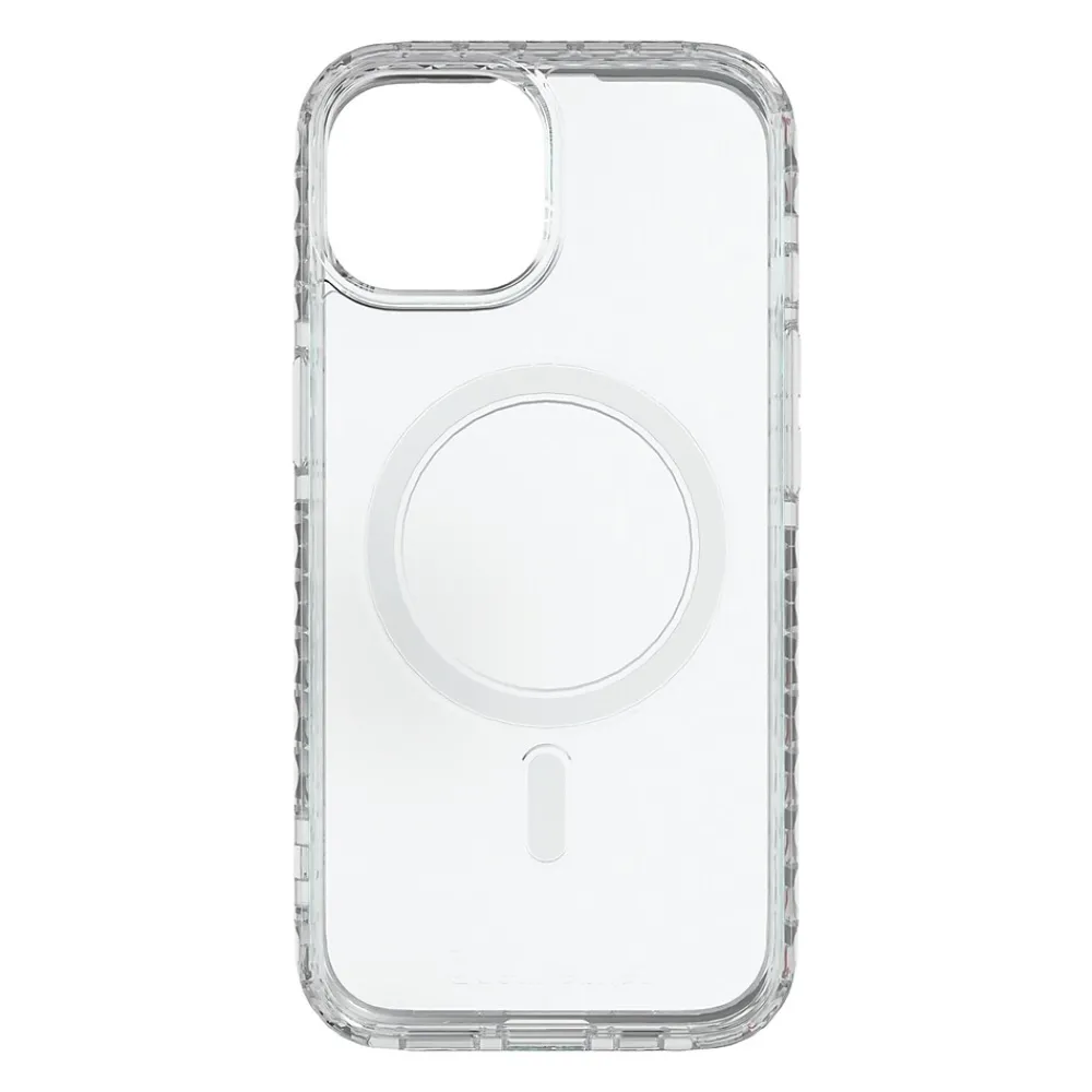 cellhelmet Magnitude Series MagSafe Phone Case for iPhone 15 (6.1"), Crystal Clear (C-MAG-i15-6.1-CC)