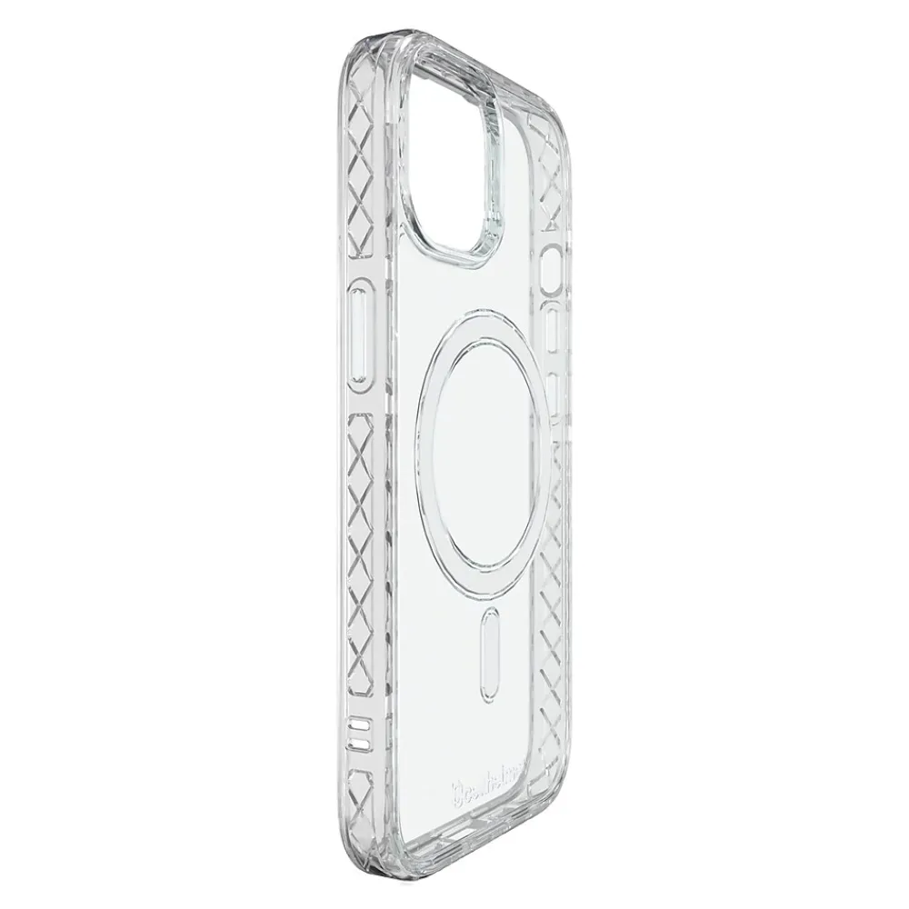 cellhelmet Magnitude Series MagSafe Phone Case for iPhone 15 (6.1"), Crystal Clear (C-MAG-i15-6.1-CC)