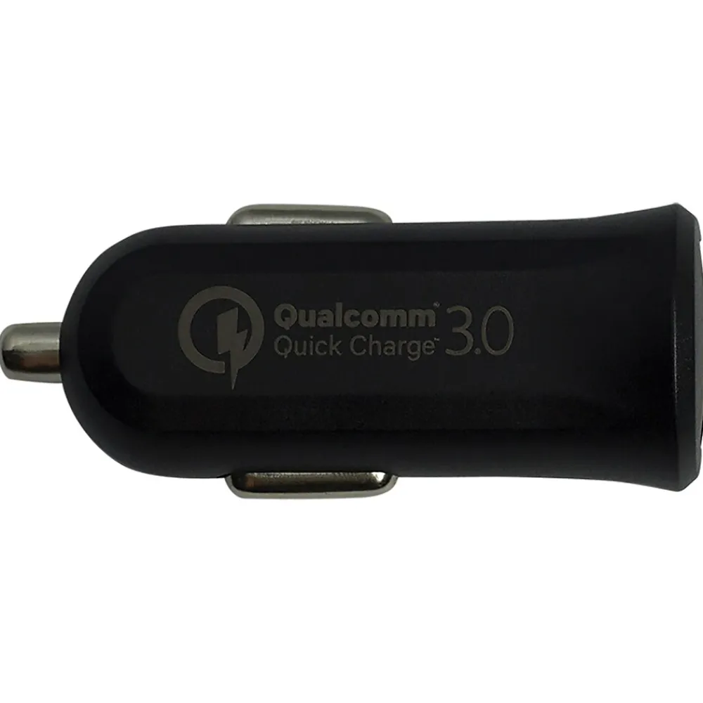 Qualcomm Quick Charge 3.0 Single-USB Fast Car Charger (CAR-QC-3/1-B)<cellhelmet Clearance