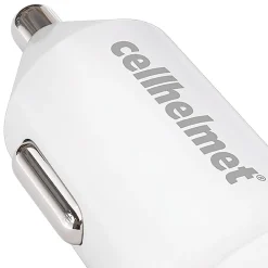Single-USB-C Power Delivery Car Charger, 25-Watt, White (CAR-PD-25W-W)<cellhelmet Outlet
