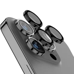 Tempered Camera Glass, Individual Pieces for iPhone 15 Pro/iPhone 15 Pro Max (TEMP-3-CMRA-iPHONE-15)<cellhelmet