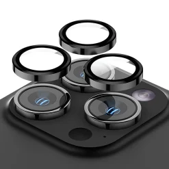 Tempered Camera Glass, Individual Pieces for iPhone 15 Pro/iPhone 15 Pro Max (TEMP-3-CMRA-iPHONE-15)<cellhelmet