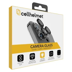 Tempered Camera Glass, Individual Pieces for iPhone 15 Pro/iPhone 15 Pro Max (TEMP-3-CMRA-iPHONE-15)<cellhelmet