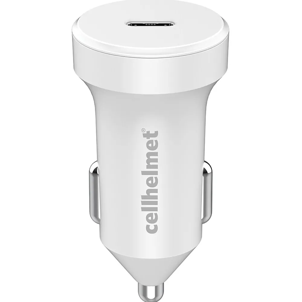 20-Watt Single-USB Power Delivery Car Charger (CAR-PD-20W-W)<cellhelmet Hot