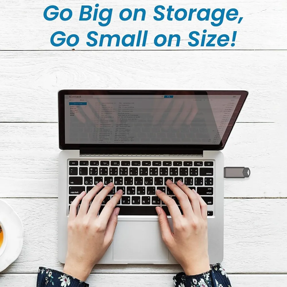 Best Centon DataStick PUSH 512GB USB 3.2 Gen 2 Flash Drive, Graphite (S1-U3.2J2-512G)