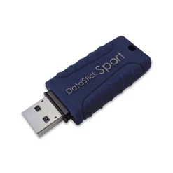 Centon DataStick Sport 64GB USB 3.0 Type A Flash Drive, Blue (S1-U3W2-64G-10B)