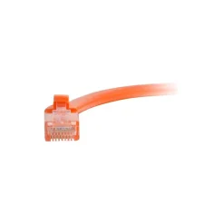 C2G Cables to Go C2G ® 27812 7' RJ-45 Male/Male Cat6 Snagless Unshielded Ethernet Network Patch Cable, Orange