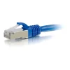 C2G Cables to Go C2G 793 3' RJ-45 Male/Male Cat6 Snagless Shielded Ethernet Network Patch Cable, Blue