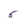 C2G Cables to Go C2G 27801 3' RJ-45 Male/Male Cat6 Snagless Unshielded Ethernet Network Patch Cable, Purple