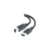 C2G Cables to Go C2G ® 3.3' Type-A USB/Type-B USB Male/Male Data Transfer Cable, Black (54173)