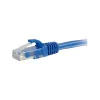 C2G Cables to Go C2G® 25' CAT6 Snagless Unshielded (UTP) RJ-45 Male/Male Network Patch Cable, Blue