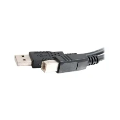 C2G Cables to Go C2G 6.56 ft. USB A Male/B Male, Black (28102)
