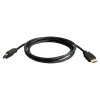 C2G Cables to Go C2G 2' HDMI Ethernet Cable, 30 AWG, Black (50607)