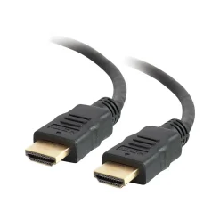 C2G Cables to Go C2G 2' HDMI Ethernet Cable, 30 AWG, Black (50607)