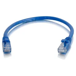 C2G Cables to Go C2G , KVM & Networking 6" Cat6 Snagless Unshielded Network Patch Cable