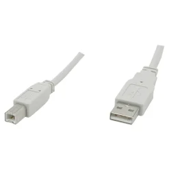 C2G Cables to Go C2G® 16.4' USB 2.0 A To B Cable, White