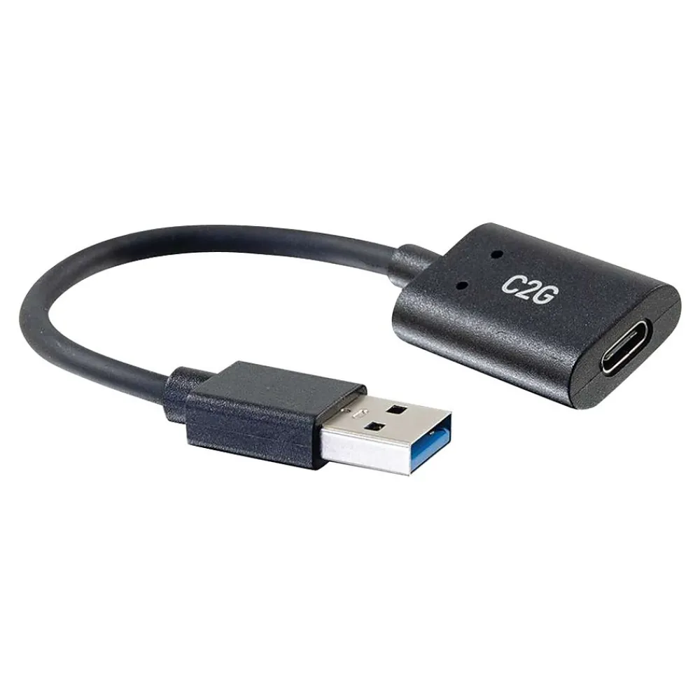 C2G Cables to Go C2G 0.5' USB A Cable, Black (54428)