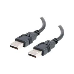 C2G Cables to Go C2G 6.56' USB A Male/A Male, Black (28106)