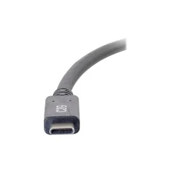 C2G Cables to Go C2G 6' USB A to C Cable, Black (28832)