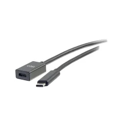 C2G Cables to Go C2G 3' USB C Cable, Black (28658)