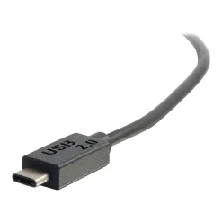 C2G Cables to Go C2G 6' USB C Male/A Male, Black (28871)