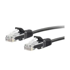 C2G Cables to Go 7' CAT-6 UTP Ethernet Patch Cable, 28 AWG, Black (01106)
