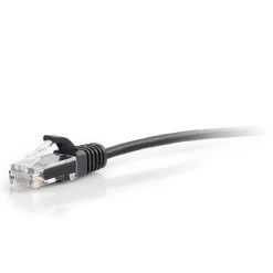 C2G Cables to Go 7' CAT-6 UTP Ethernet Patch Cable, 28 AWG, Black (01106)