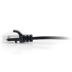 C2G Cables to Go 7' CAT-6 UTP Ethernet Patch Cable, 28 AWG, Black (01106)