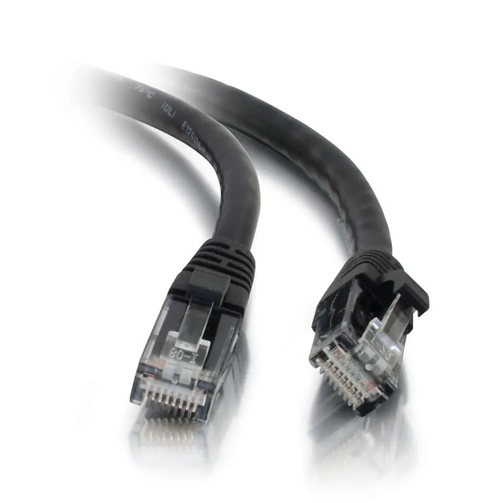 C2G Cables to Go C2G 3ft Cat5e Snagless Unshielded (UTP) Network Patch Cable - Black