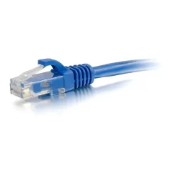 C2G Cables to Go C2G 10ft Cat5e Snagless Unshielded (UTP) Network Patch Cable, Blue