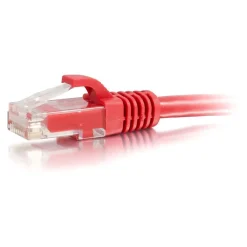C2G Cables to Go C2G 10Ft Cat5E Snagless Unshielded (Utp) Network Patch Cable, Red