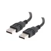 C2G Cables to Go C2G 1m USB 2.0 A Male to A Male Cable - Black (3.2ft)